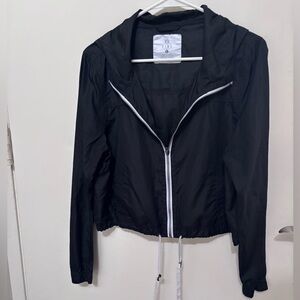 Zine Crop Windbreaker